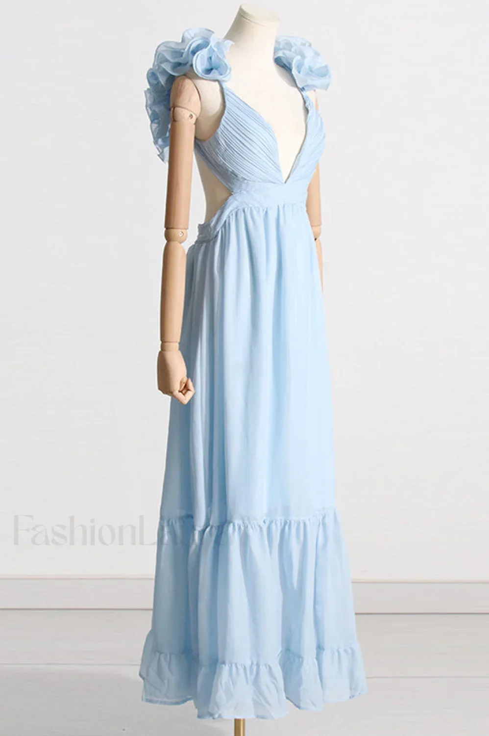 Indy Elegant Chiffon Dress - Image 13