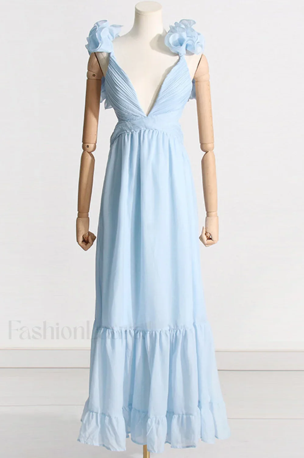 Indy Elegant Chiffon Dress - Image 2