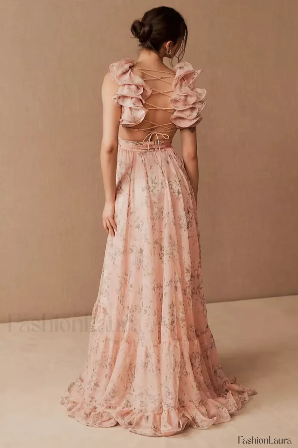Indy Elegant Chiffon Dress - Image 21