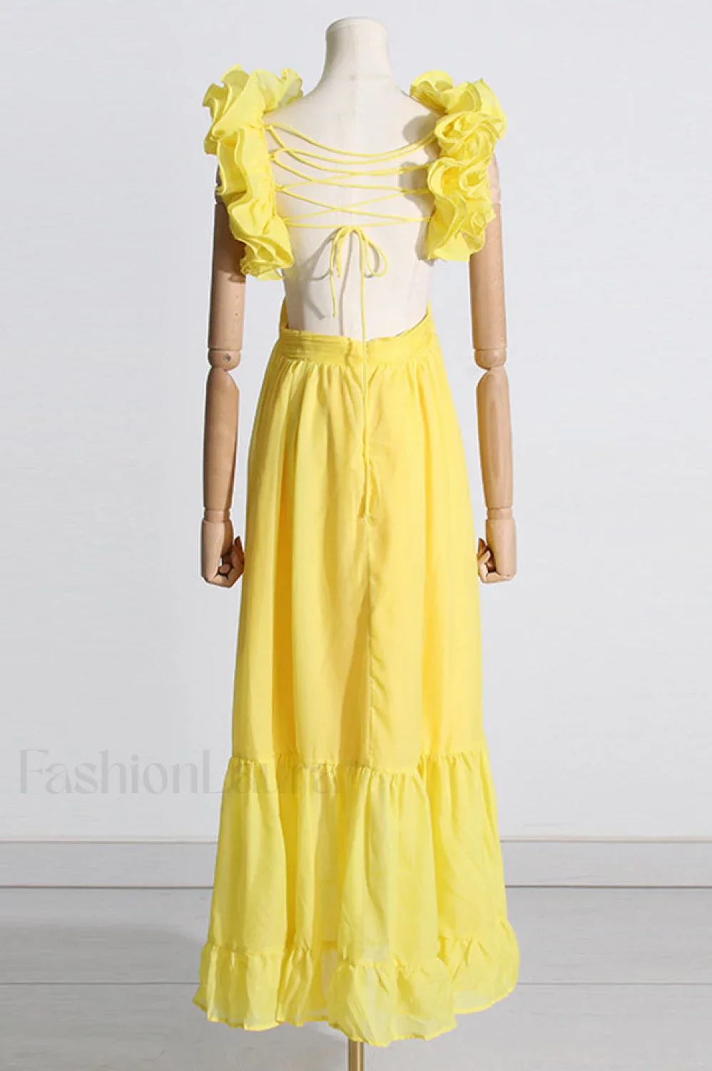 Indy Elegant Chiffon Dress - Image 8