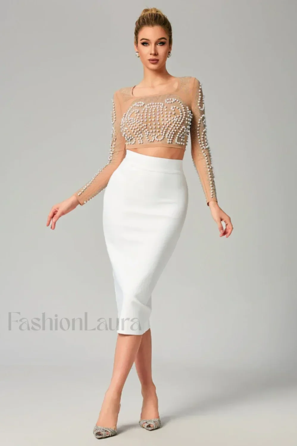 Motina Pearl Stylish Mesh Bandage Set - Image 5