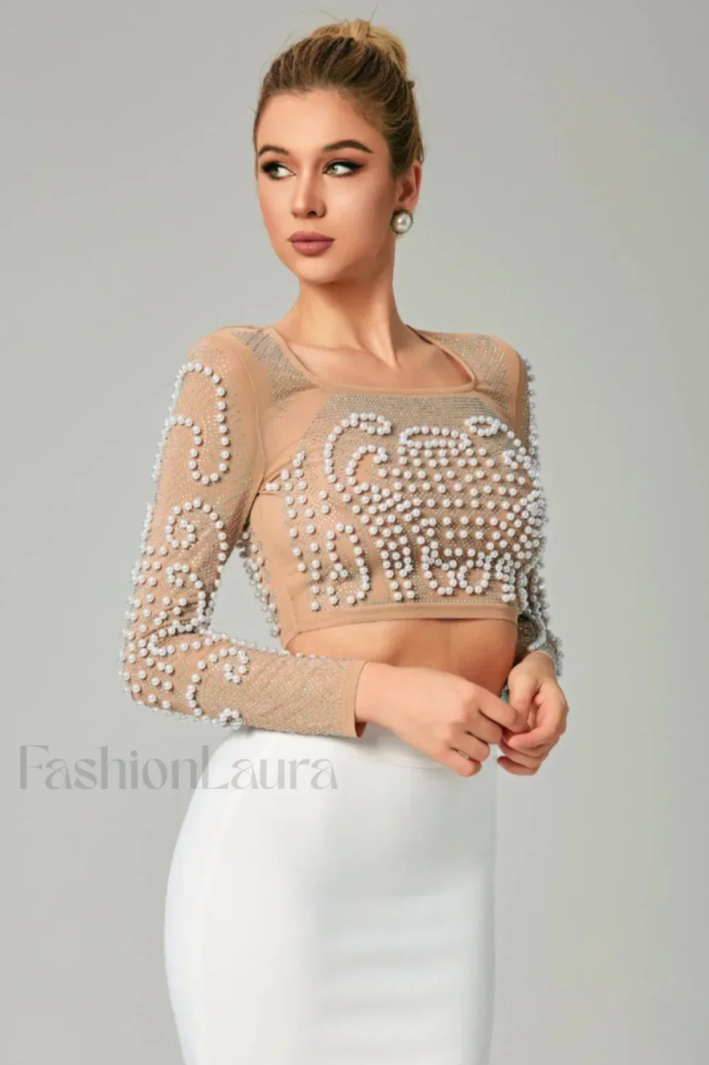 Motina Pearl Stylish Mesh Bandage Set - Image 6