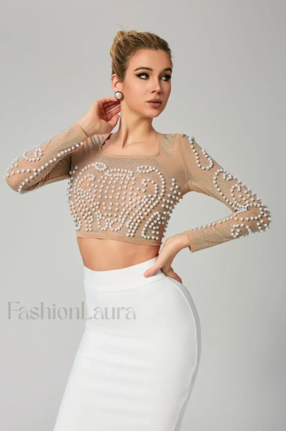 Motina Pearl Stylish Mesh Bandage Set - Image 7