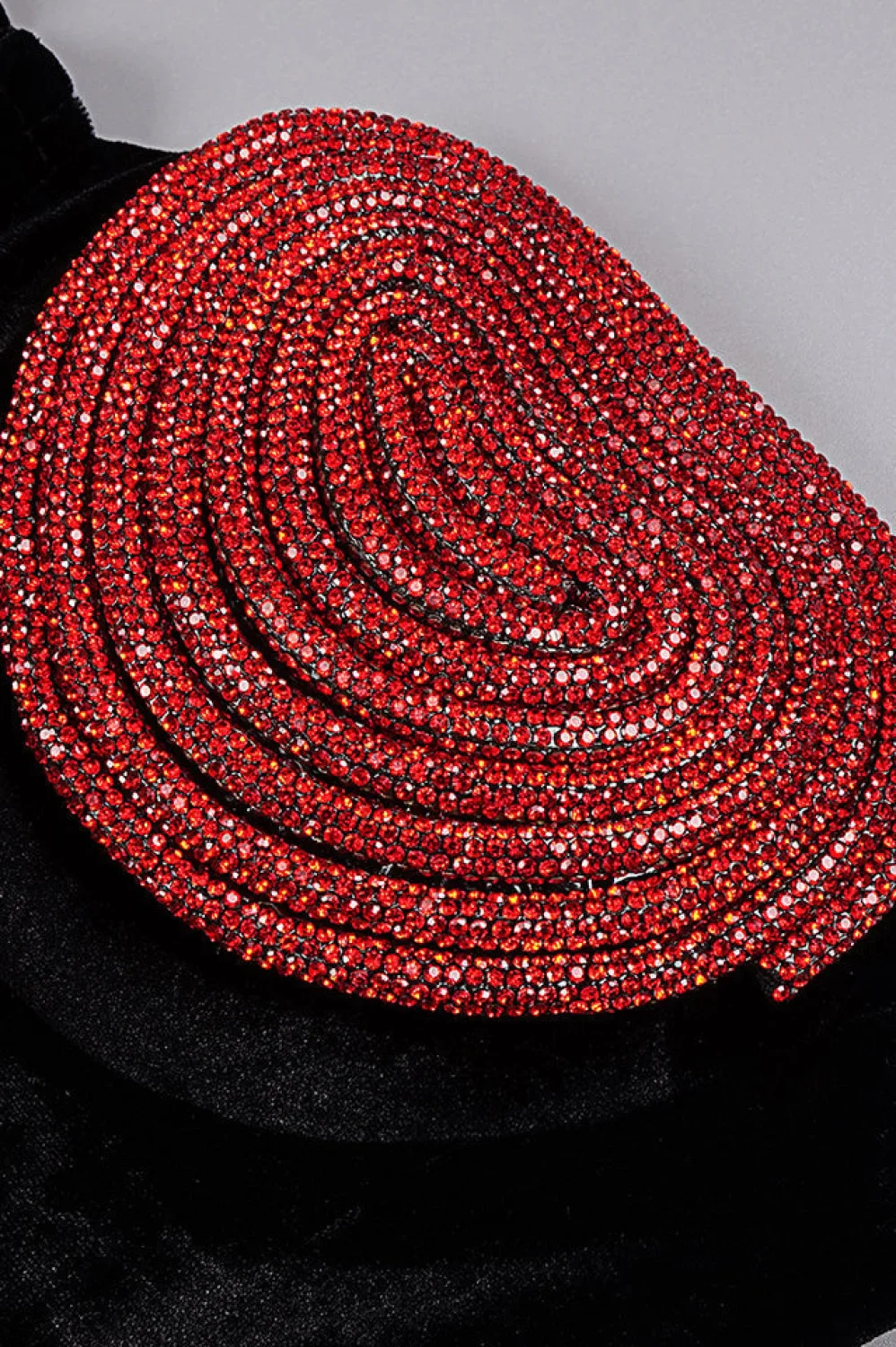 Red Crystal Stylish Heart Dress - Image 23