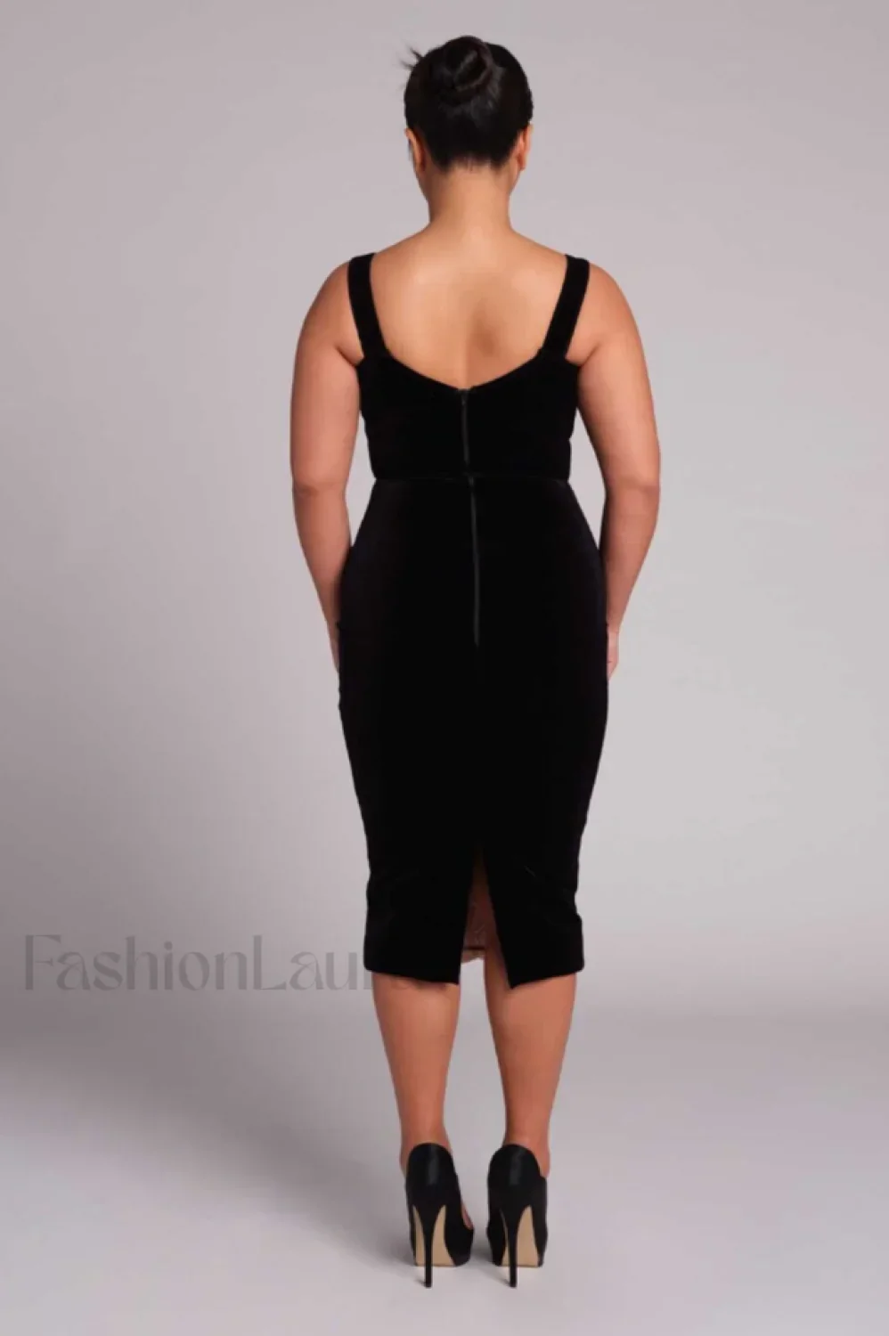 Poem Sling Stylish Dress With Lace - Image 15