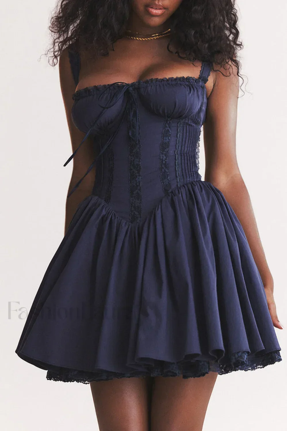 Pietra Corset Stylish Mini Dress - Image 5