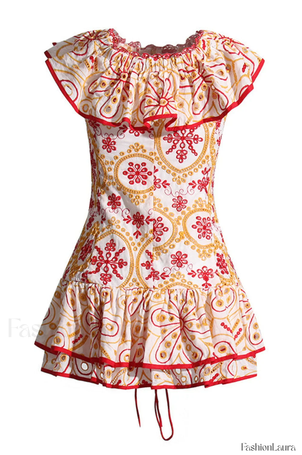 Pia Elegant Short Dress - Image 55