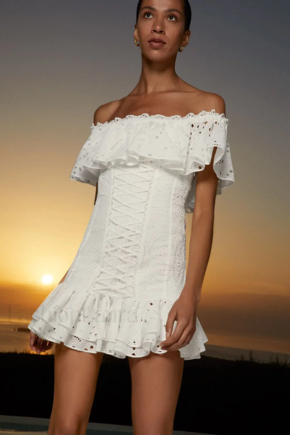 Pia Elegant Short Dress - Image 79