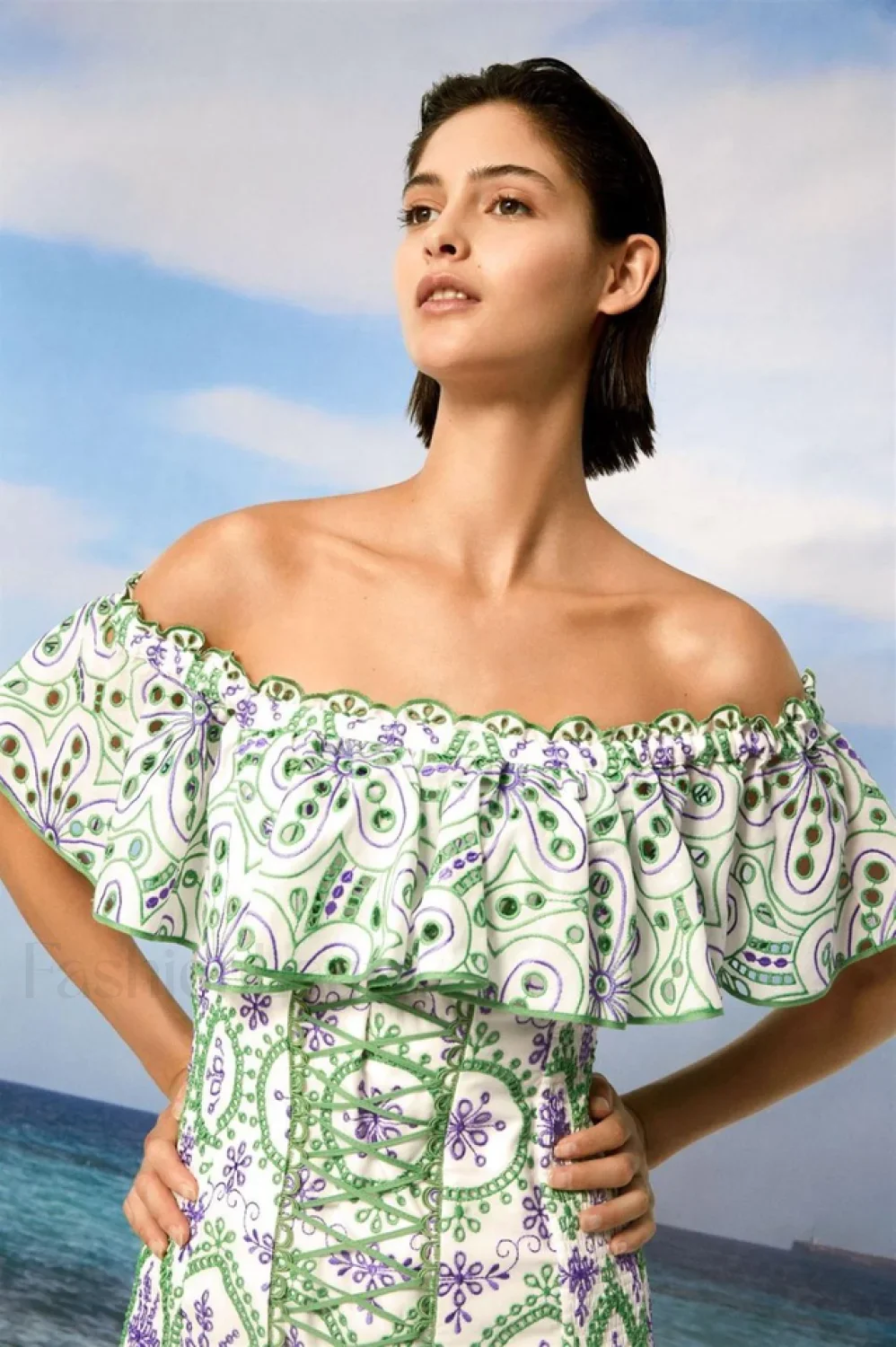 Pia Elegant Short Dress - Image 9
