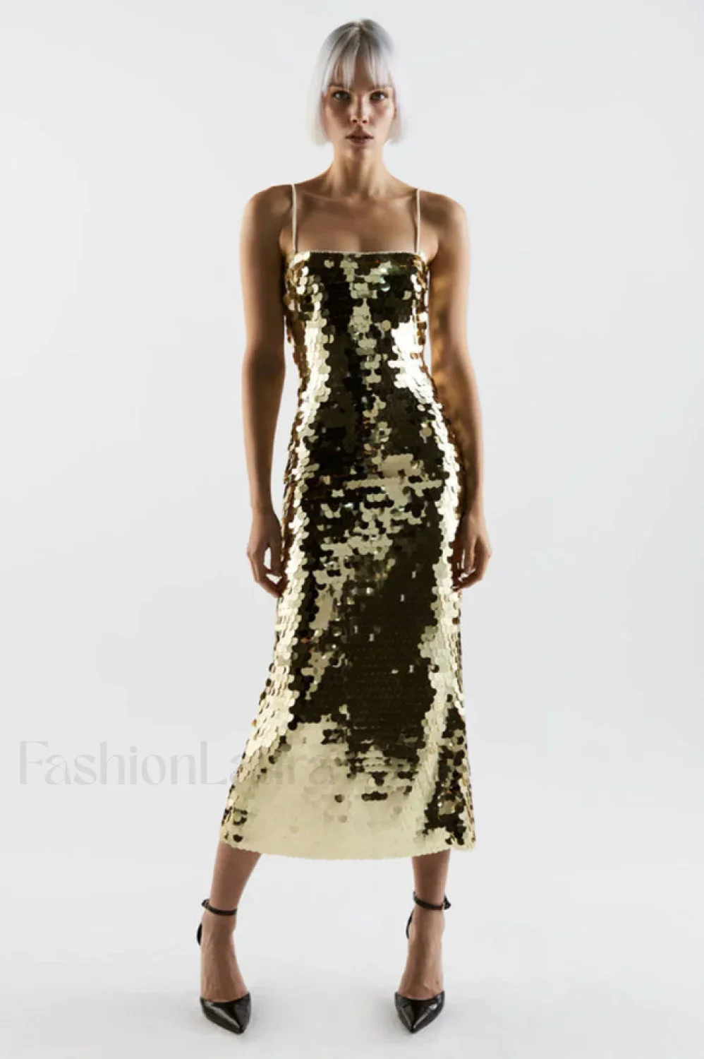 Phoenix Sequin Stylish Slip Dress - Image 8