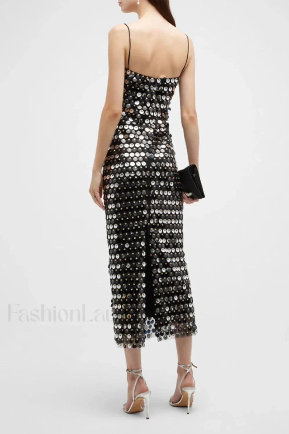 Phoenix Midi Stylish Dress in Sequins - Image 40