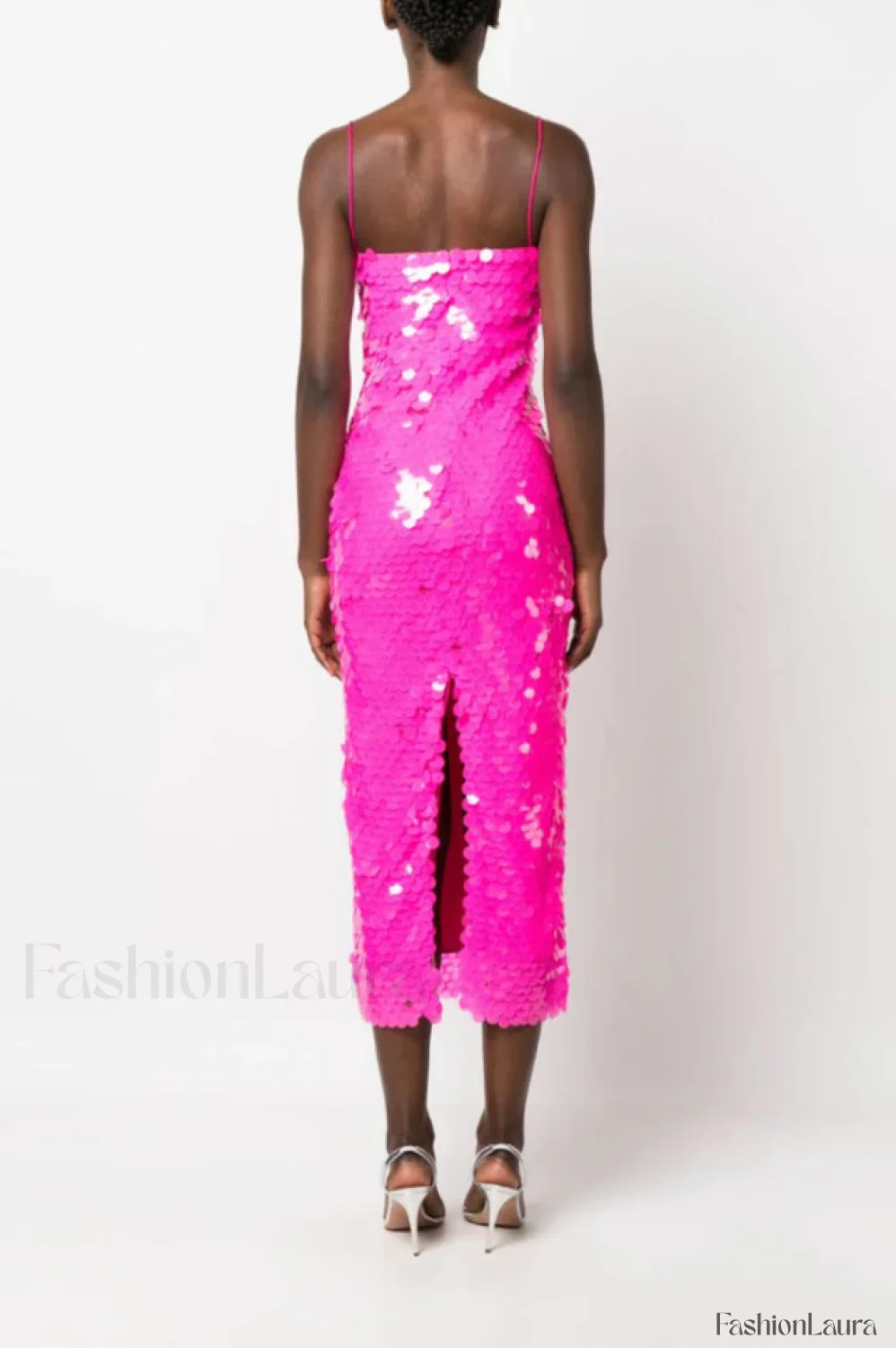 Phoenix Midi Stylish Dress in Sequins - Image 51
