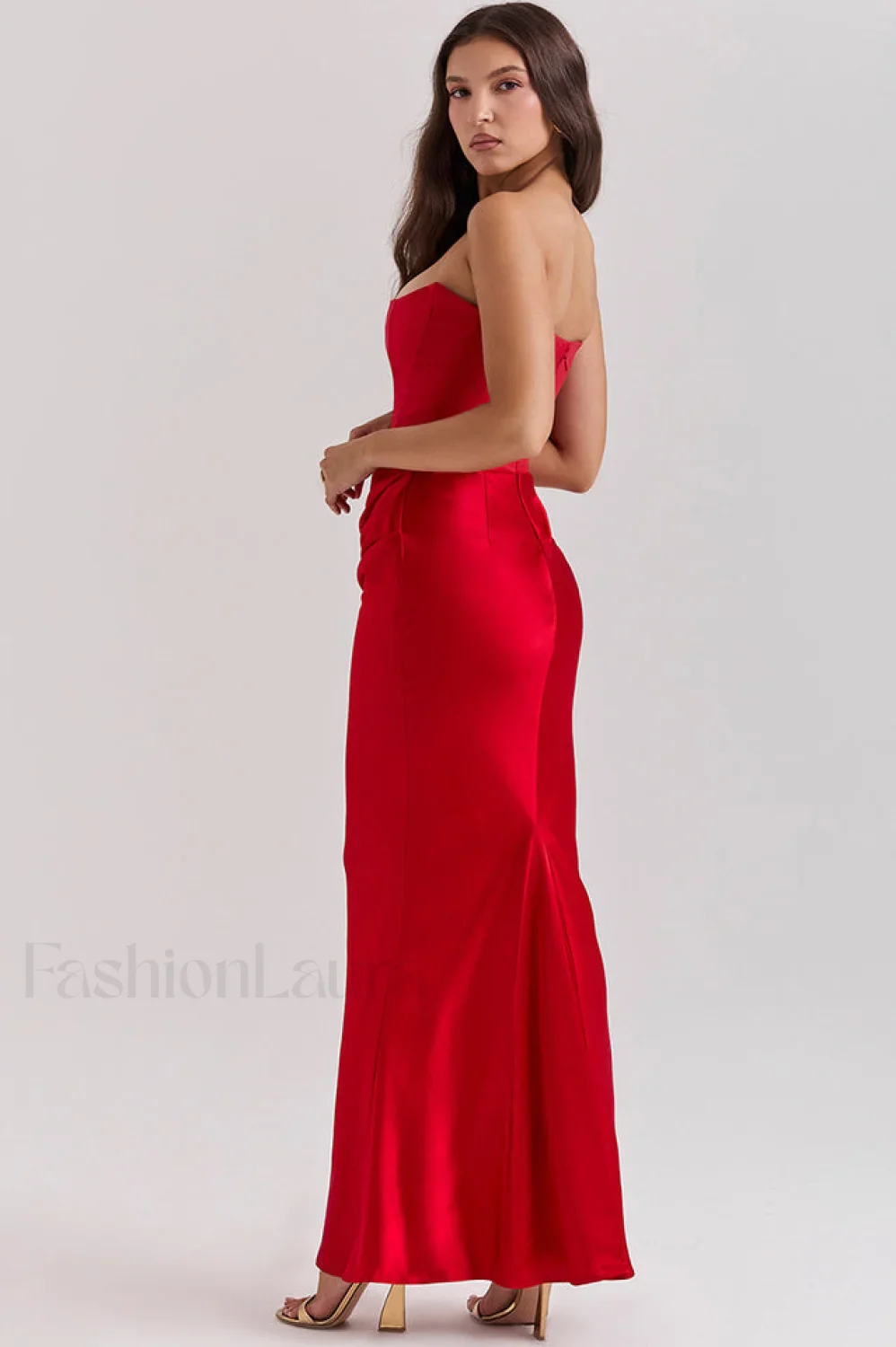 Persephone Off Stylish Shoulder Bustier Maxi Dress - Image 19