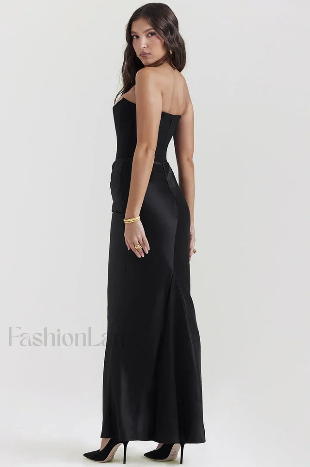 Persephone Off Stylish Shoulder Bustier Maxi Dress - Image 5