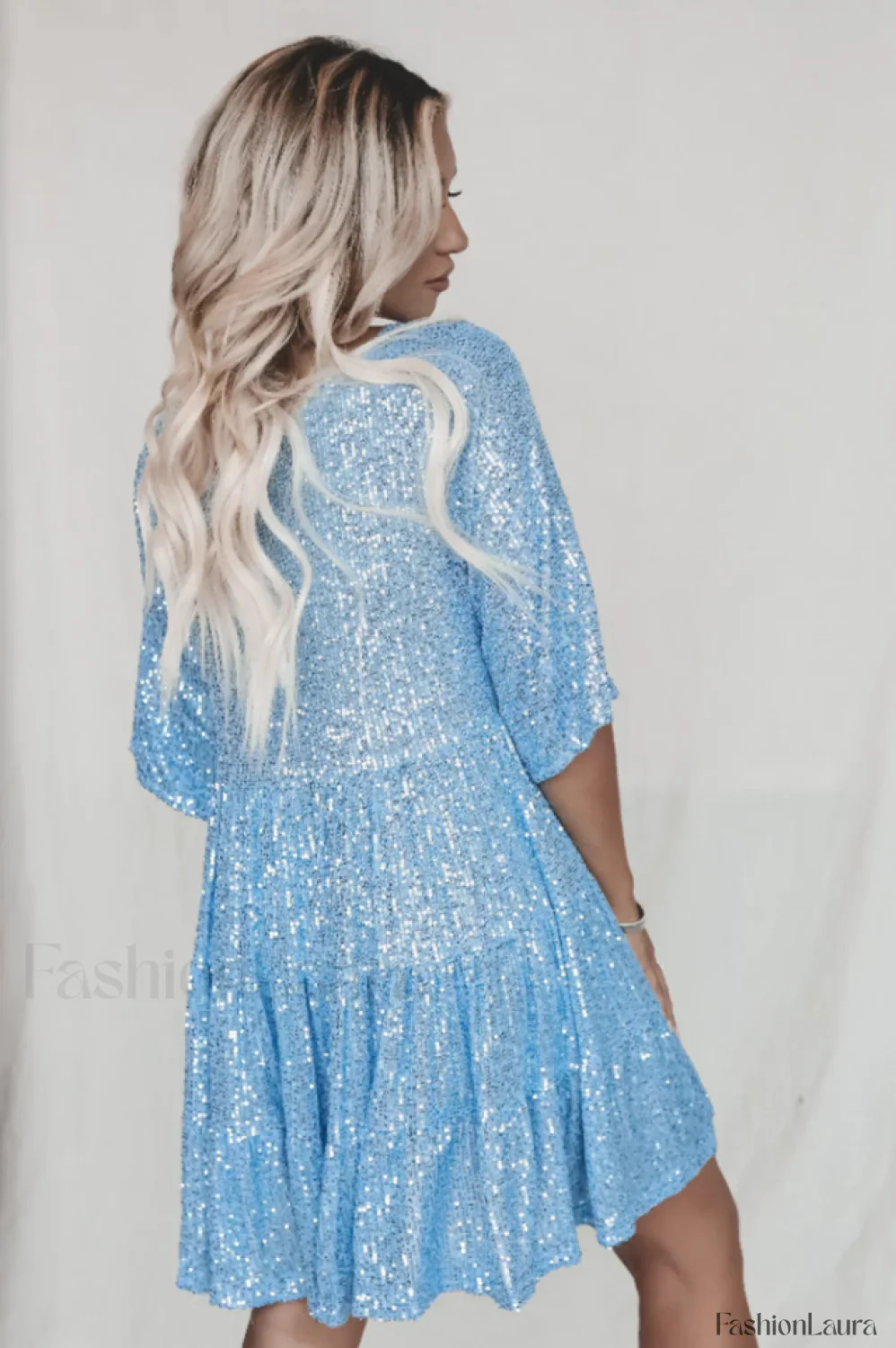 My Queen Sequin Charming Baby Doll Dress - Image 91