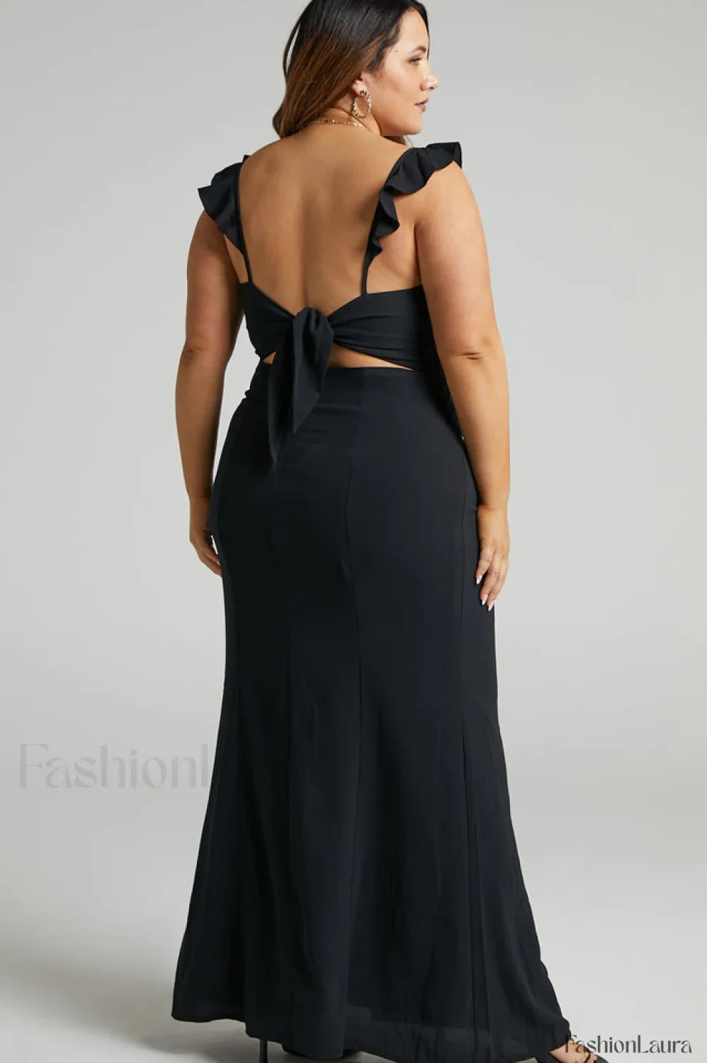 More Than This Charming Ruffle Strap Maxi Dress - Image 61