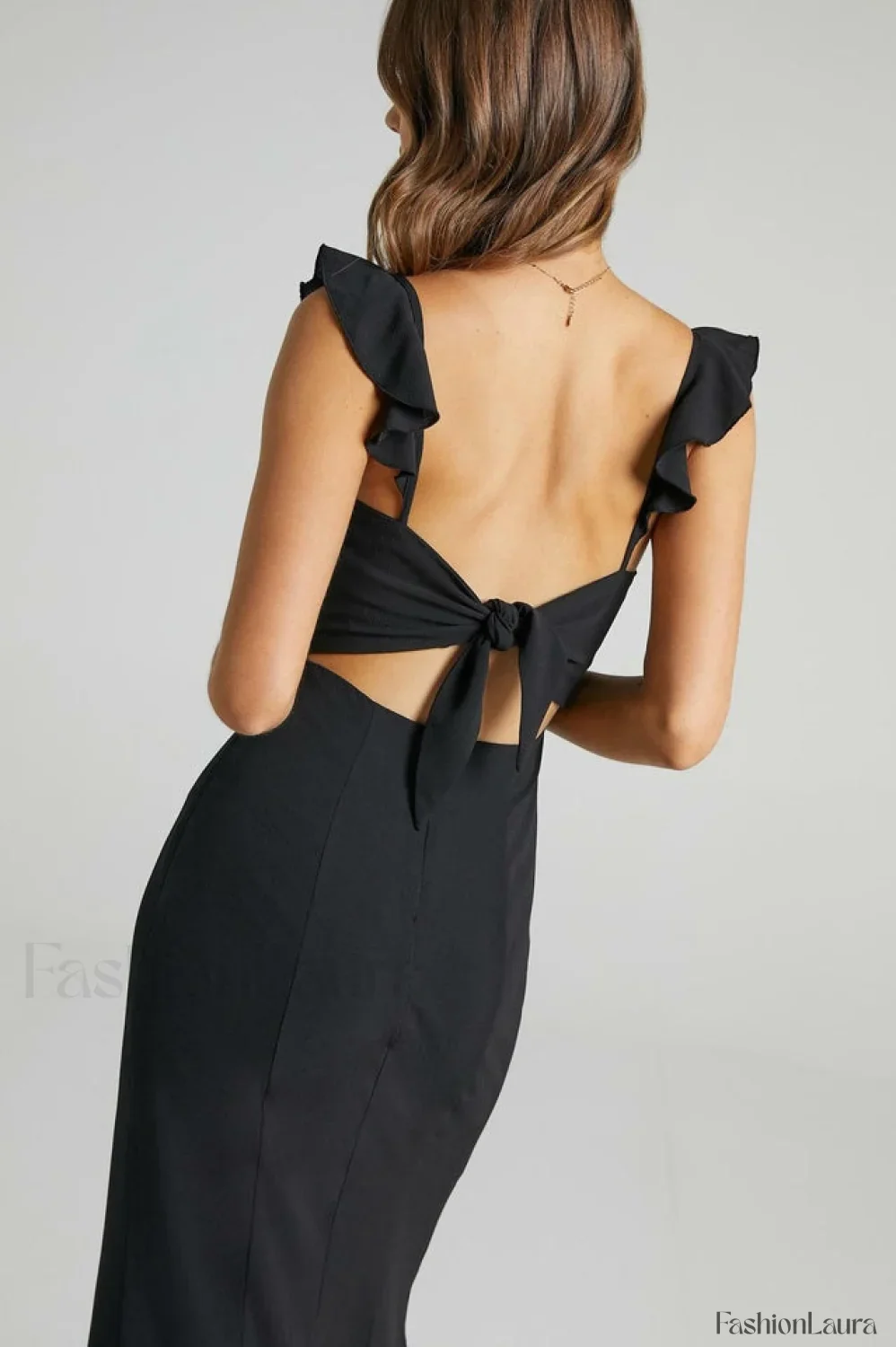 More Than This Charming Ruffle Strap Maxi Dress - Image 64