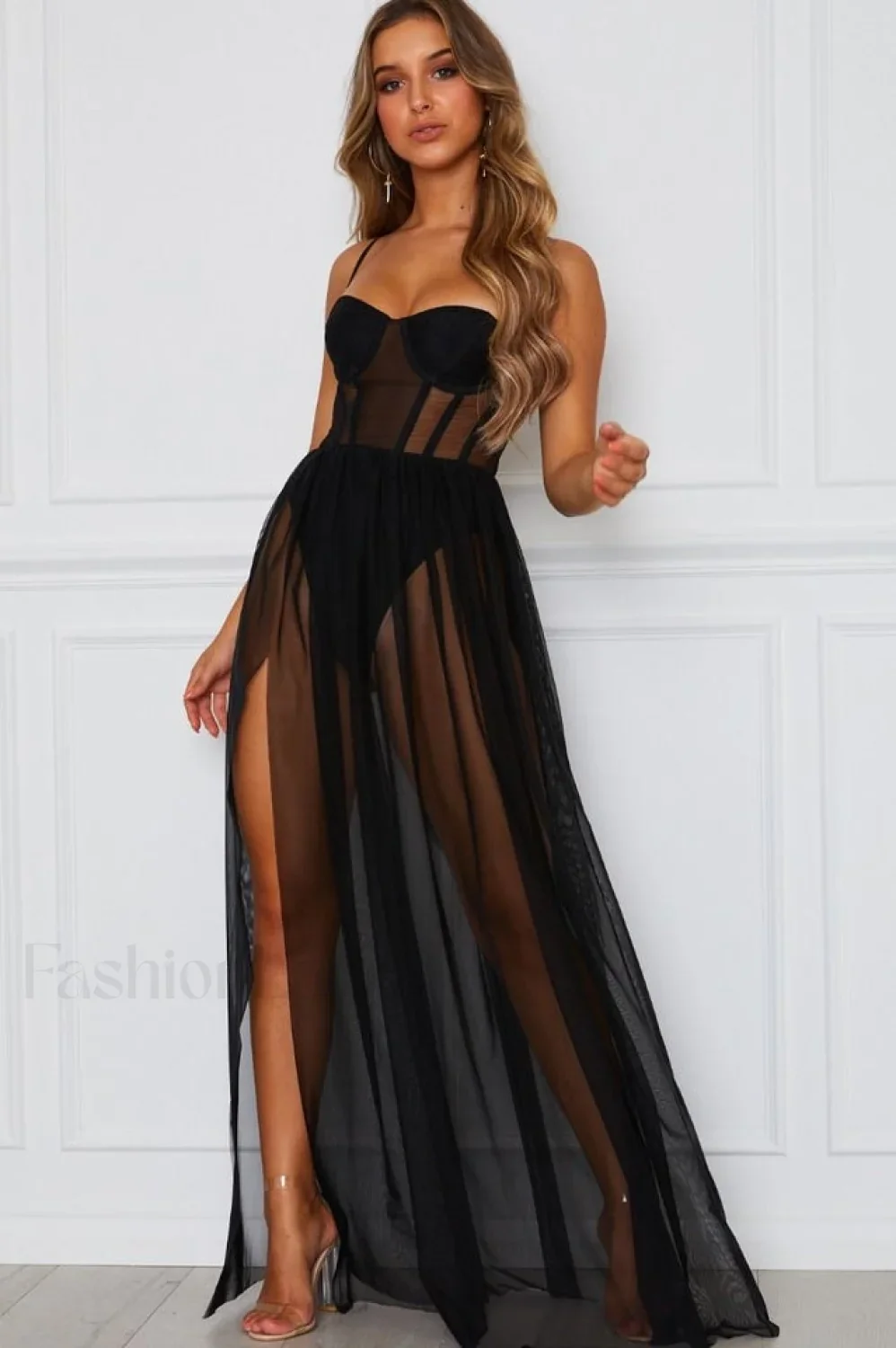 Modern Muse Stylish Maxi Dress - Image 18