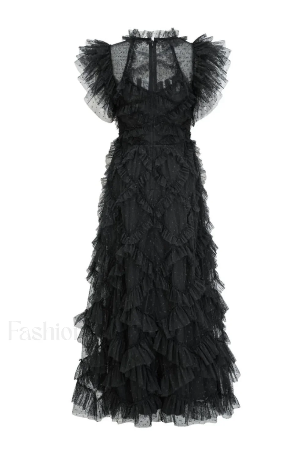 Maxine Floral Embroidery Charming Sleeveless Maxi Dress - Image 23