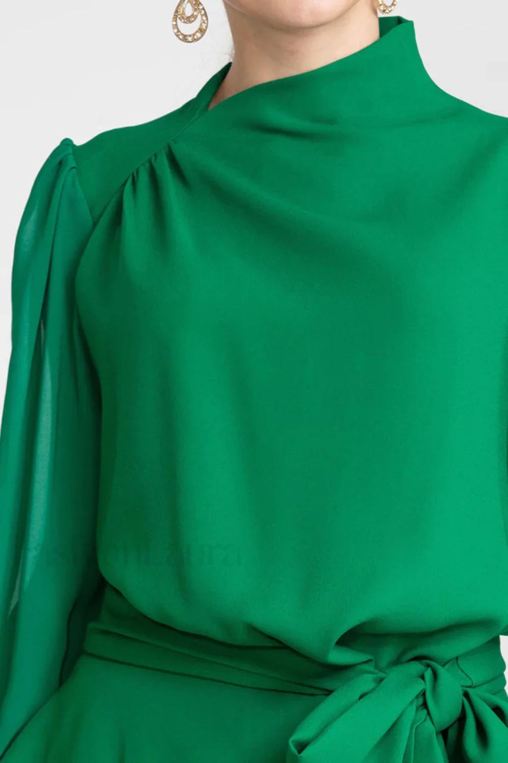 Magdalen Elegant Midi Dress - Image 7