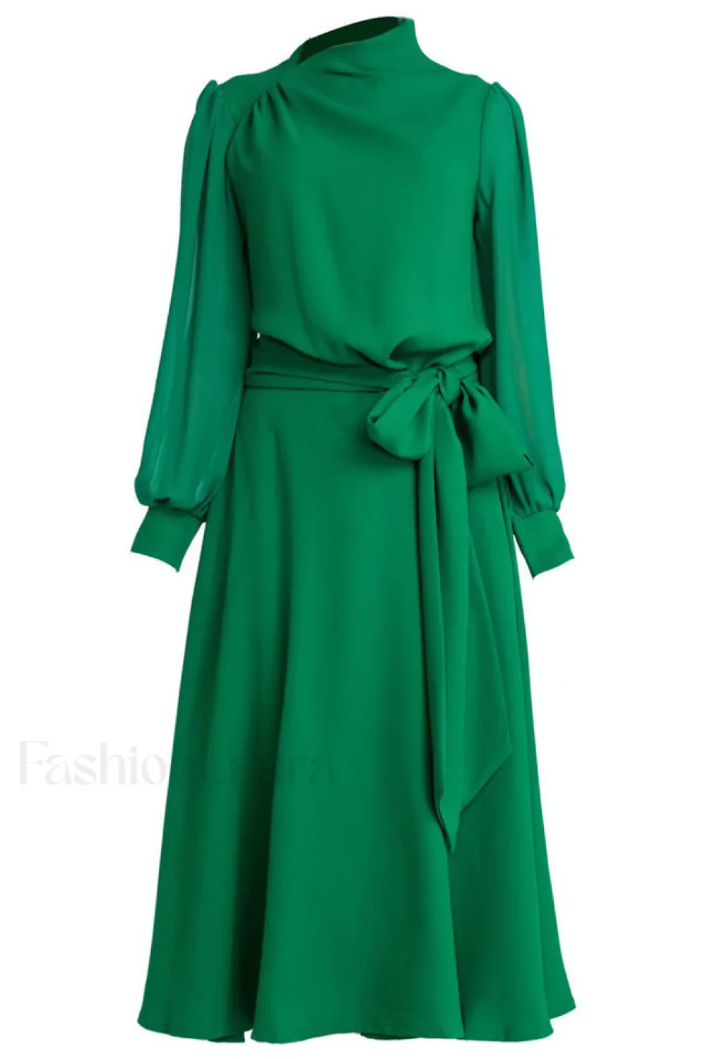 Magdalen Elegant Midi Dress - Image 9