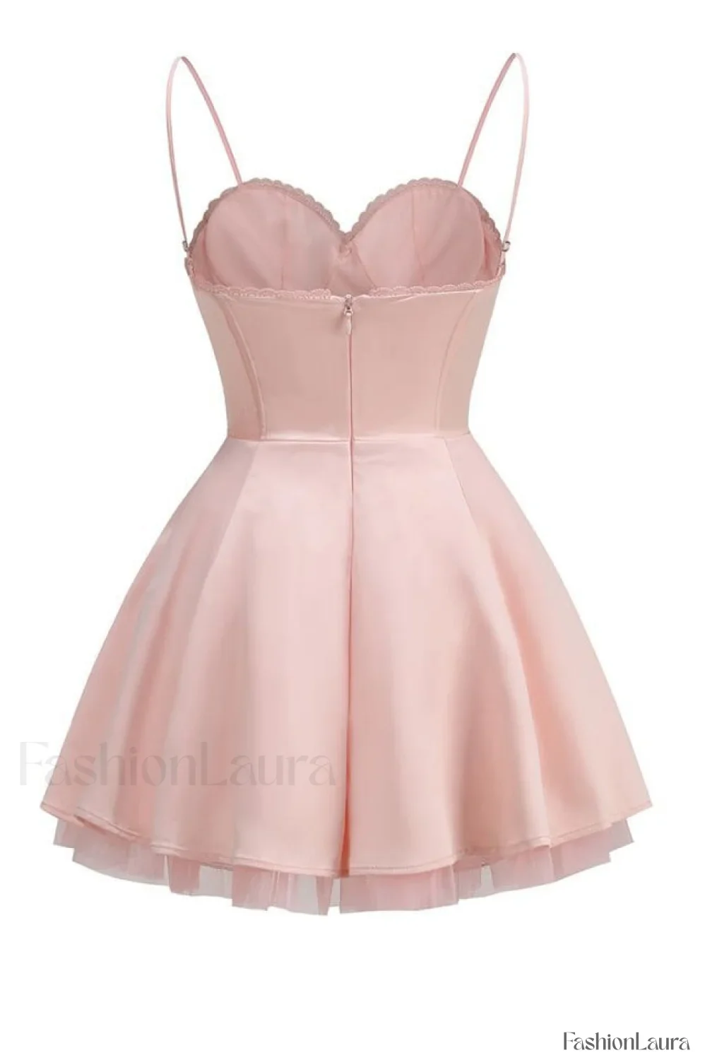 Mademoiselle Ballerina Pink Charming Tulle Mini Dress - Image 19