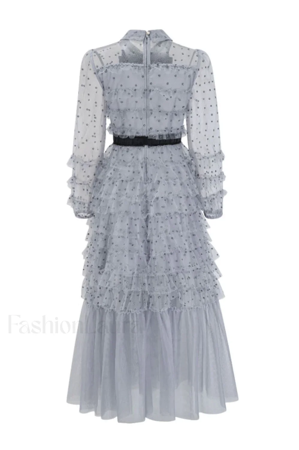 Maddison Polka Stylish Dot Maxi Dress - Image 15