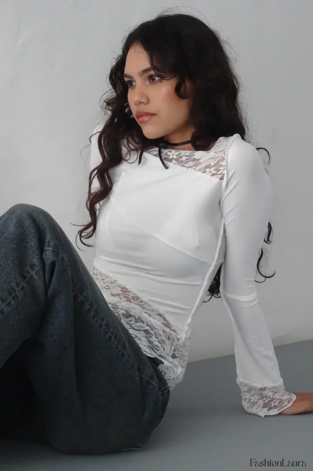 Lucca Long Stylish Sleeve Top - Image 33