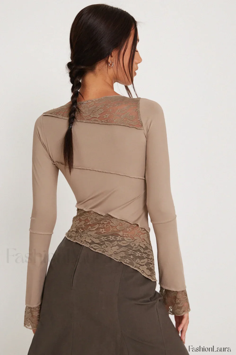 Lucca Long Stylish Sleeve Top - Image 36