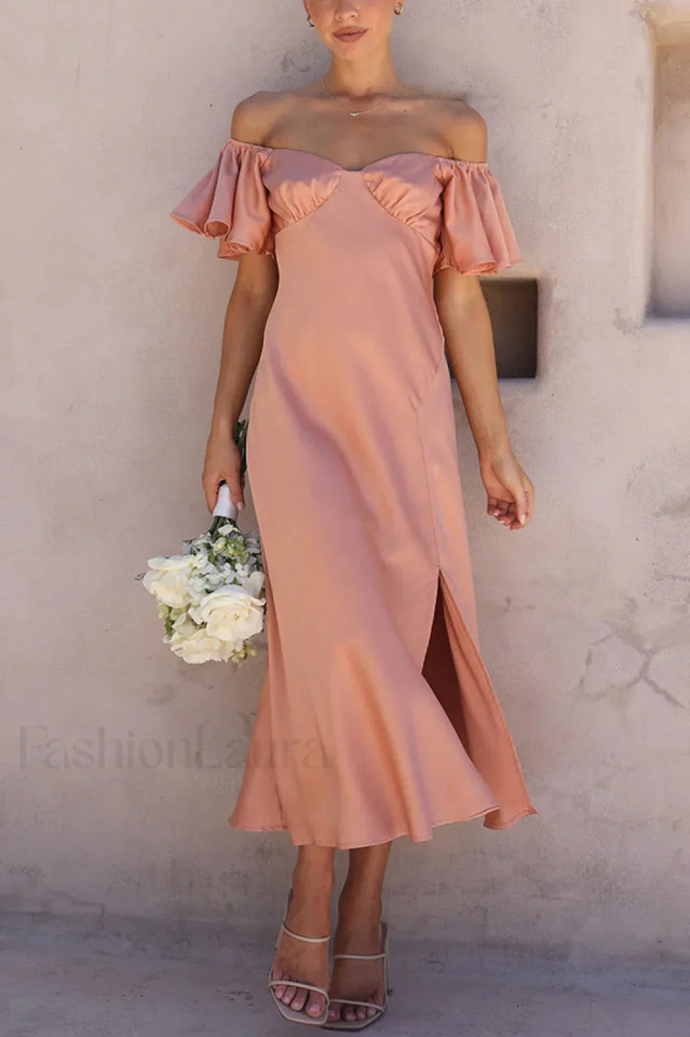 Louisa Elegant Midi Dress - Image 18