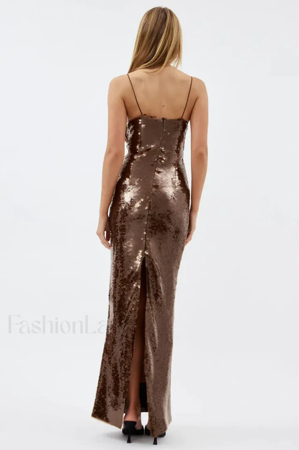Lorelei Brown Stylish Sequin Dress - Image 7