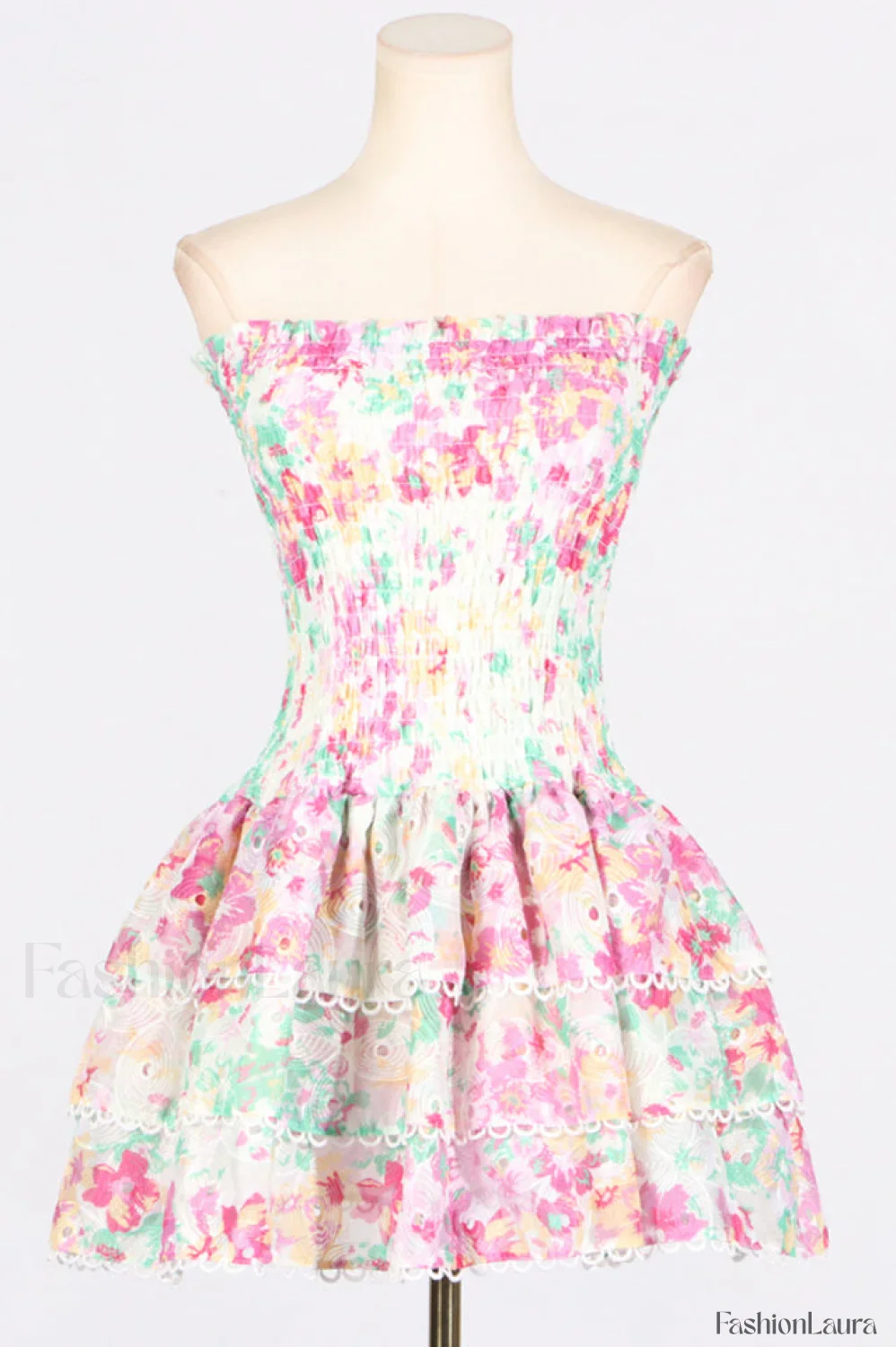 Lilibeth Floral Stylish Print Dress - Image 15