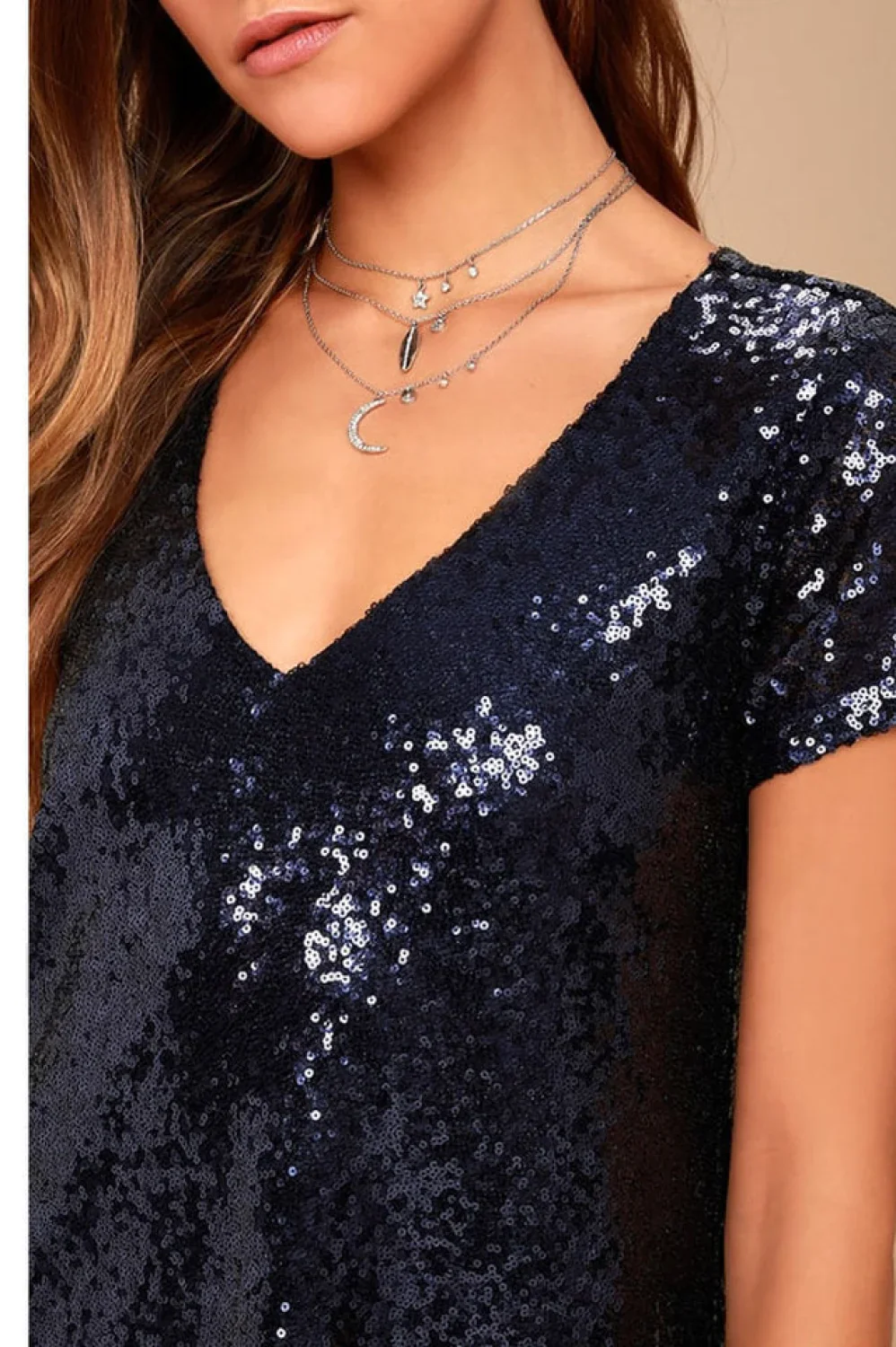 Light Up the Charming Night Sequin Shift Dress - Image 11