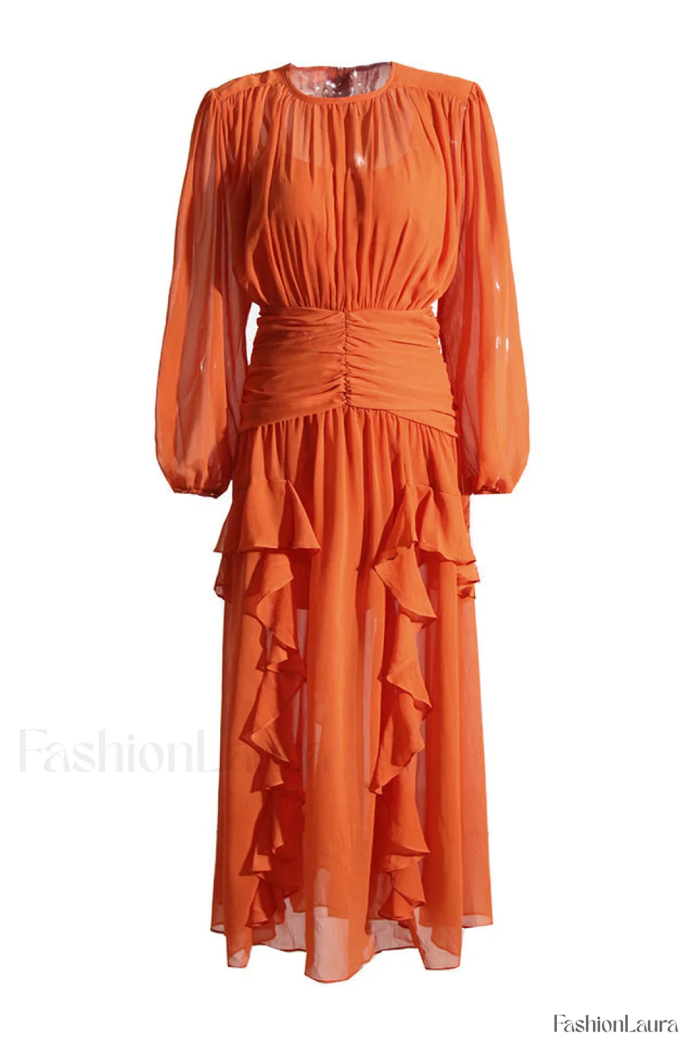 Leonie Ballon Stylish Sleeve Maxi Dress - Image 13