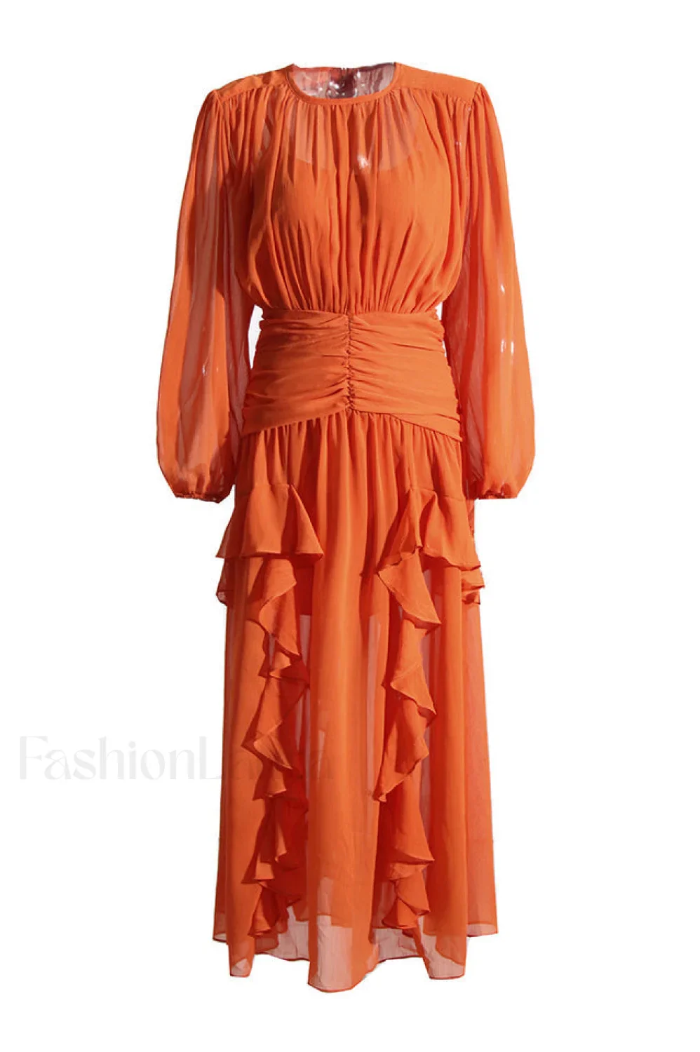 Leonie Ballon Stylish Sleeve Maxi Dress - Image 6