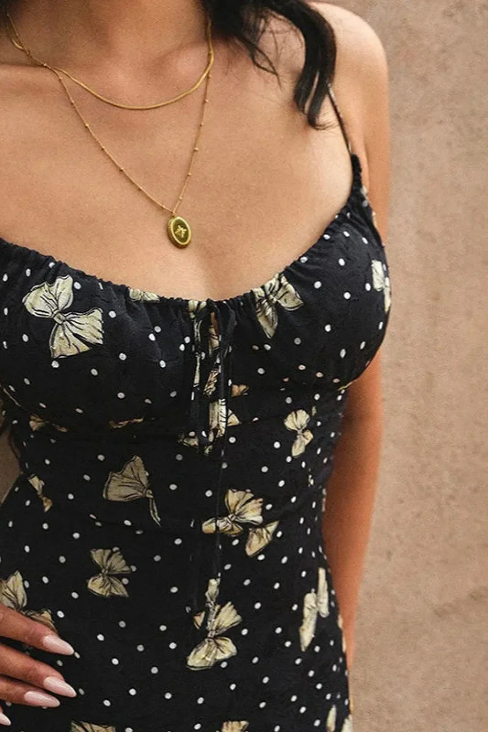 Floral Backless Strappy Maxi Dress French Maxi Dress - Image 10