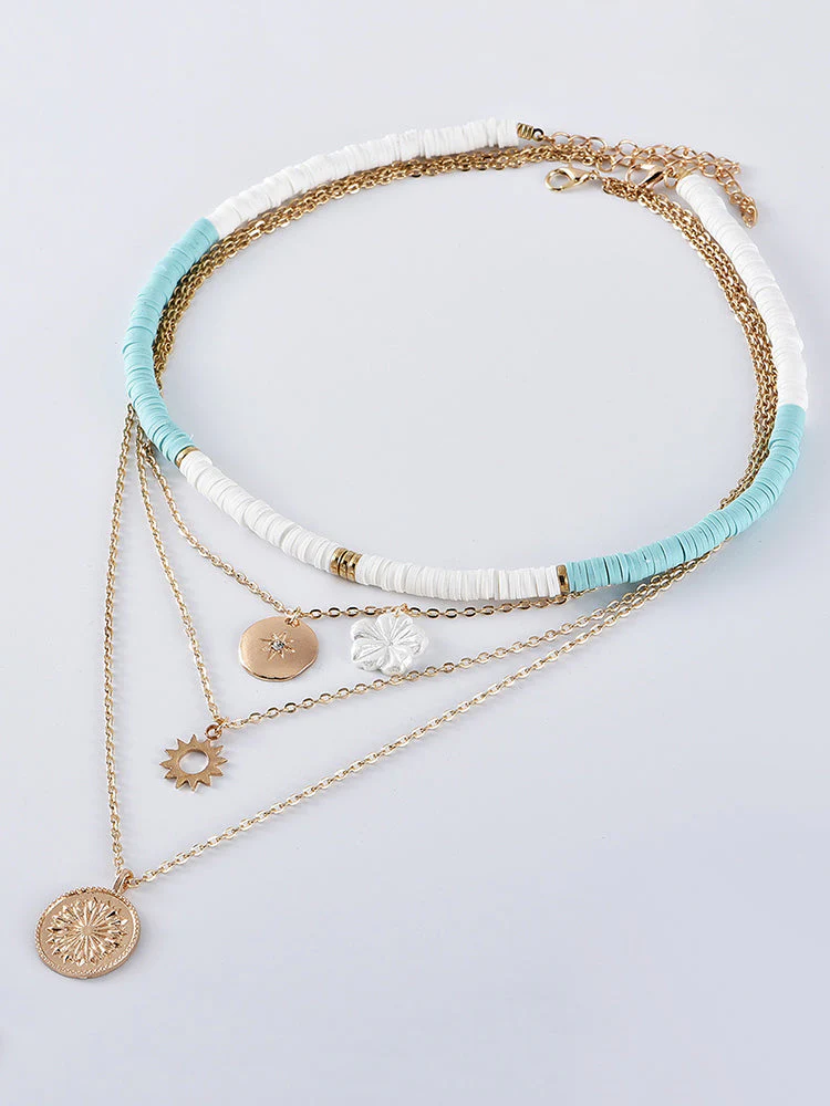 Flower Layer Necklace - Image 11