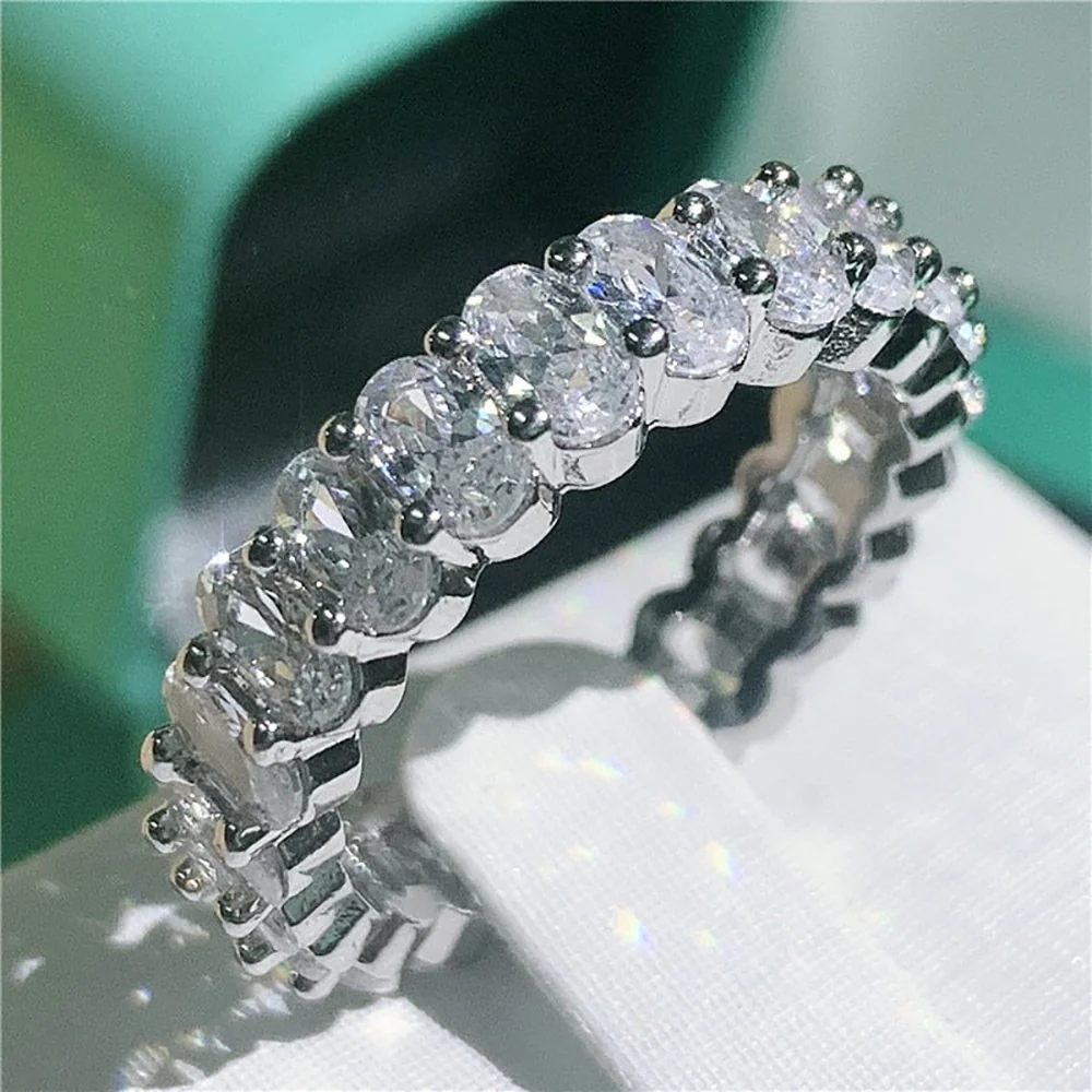 Full Cubic Zirconia Brilliant Ring - Image 3