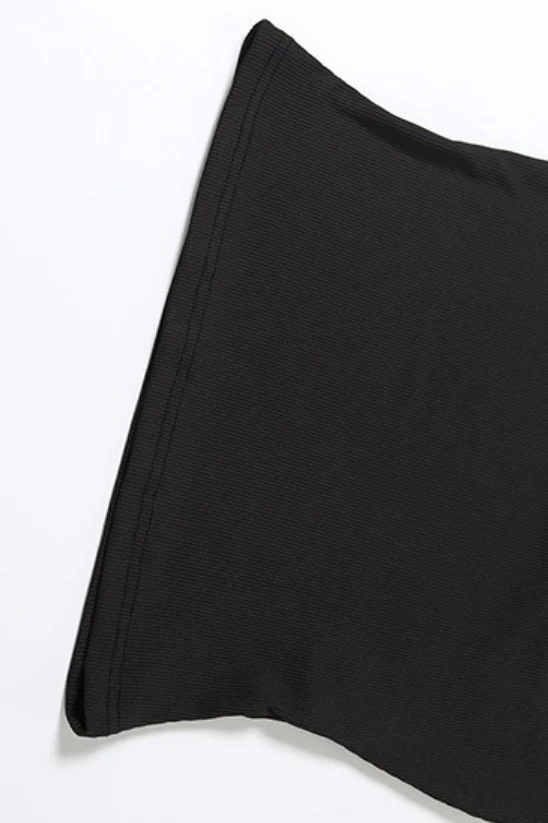Halter Cut Out Top Slim Fit Straight Leg Pants Set - Image 8