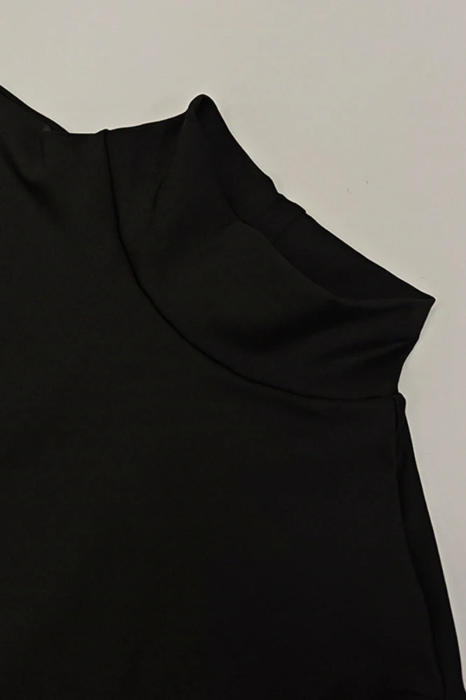 High Slit Tie Front Bodycon Dress - Image 7