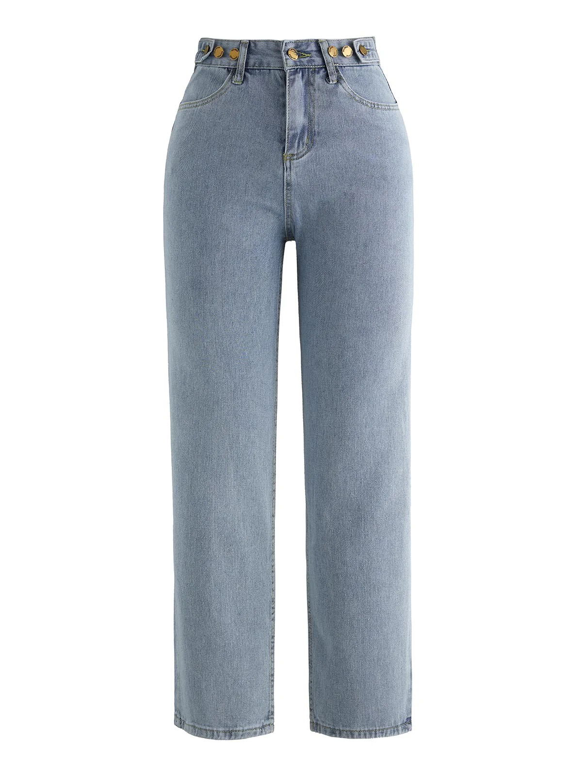 High Waist Baggy Boyfriend Jeans - Image 19