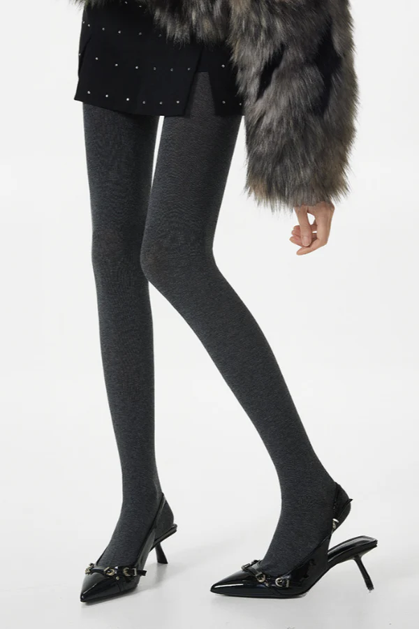 High Waist Knit Moisture Wicking Compression Tights