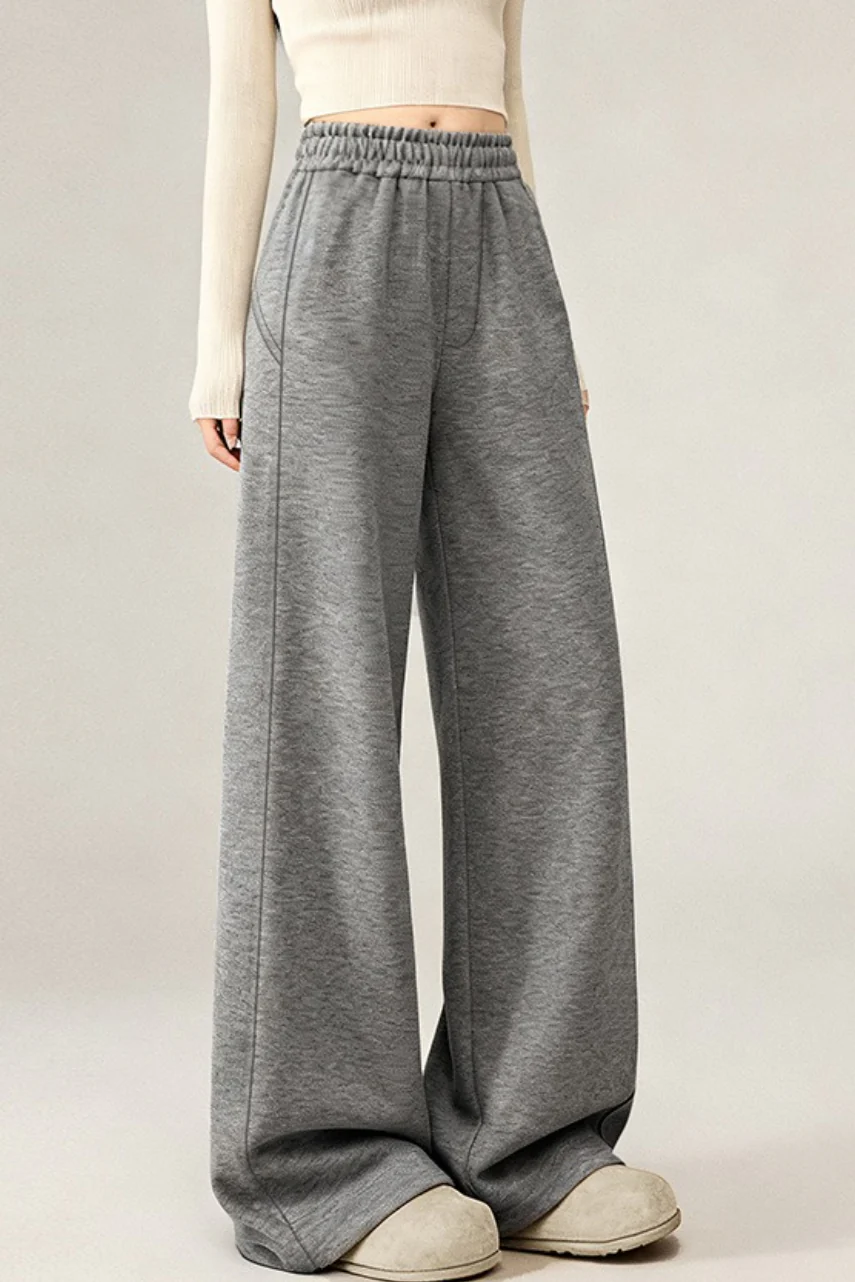 High Waist Narrow Leg Knit Pants - Image 8