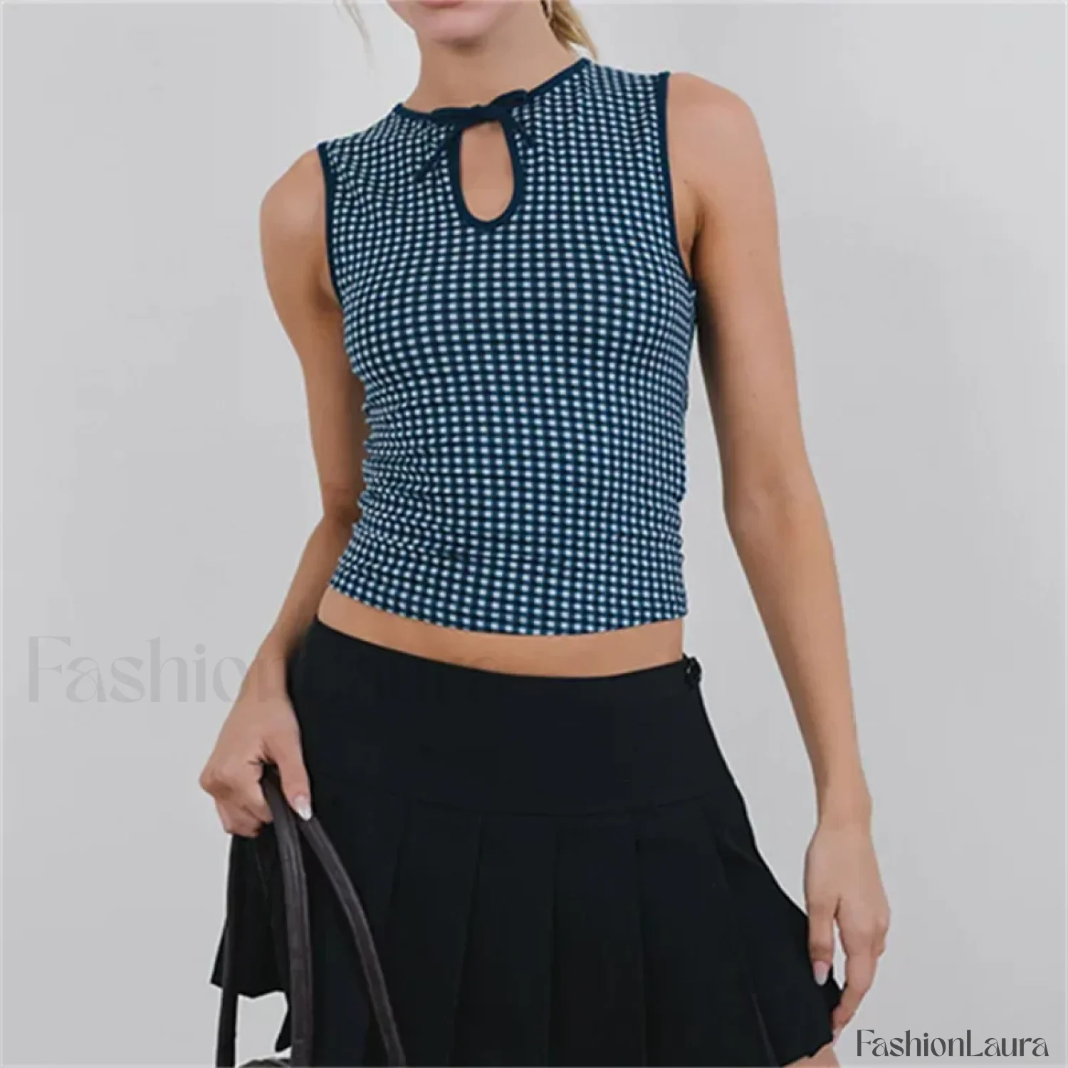 Hollow-Out Fairy Tee Crop Top - Image 13