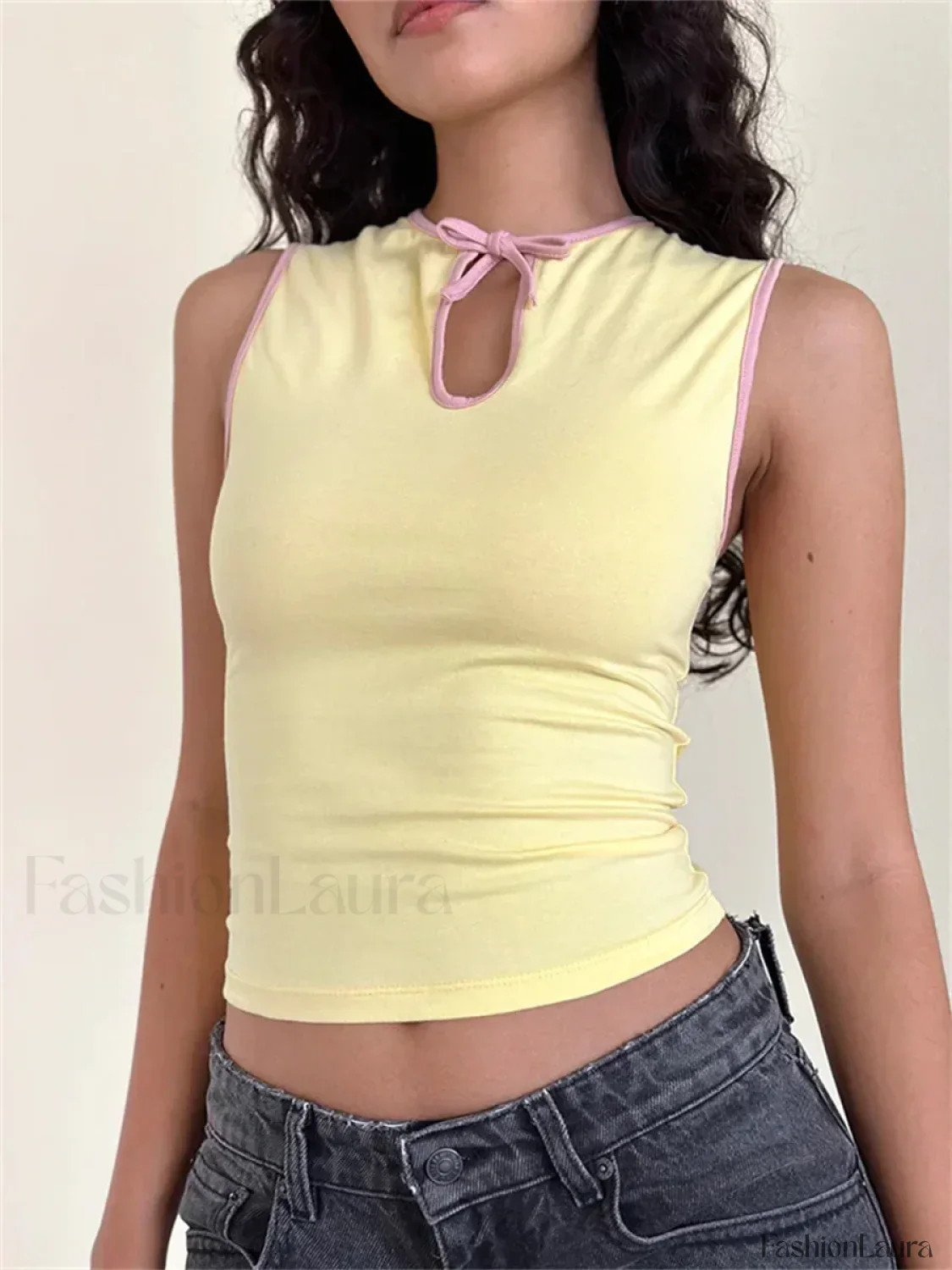 Hollow-Out Fairy Tee Crop Top - Image 17