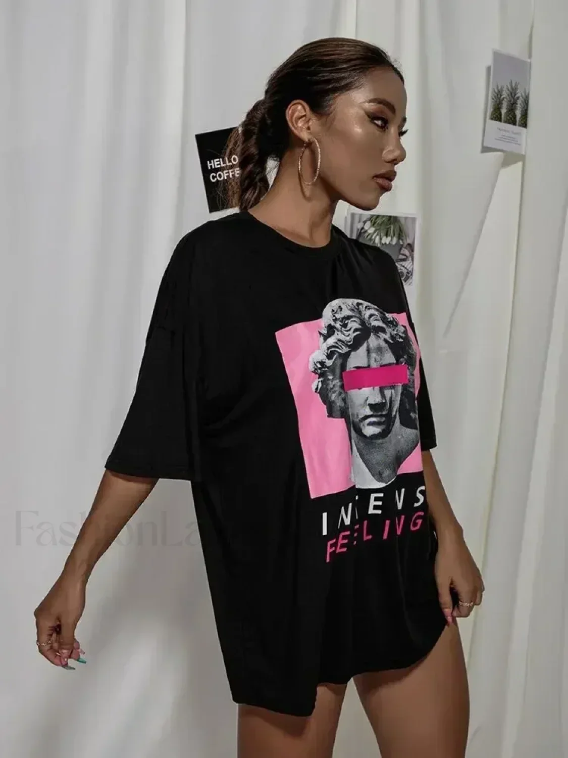 Intense Feelings Drop Shoulder T-Shirt - Image 10
