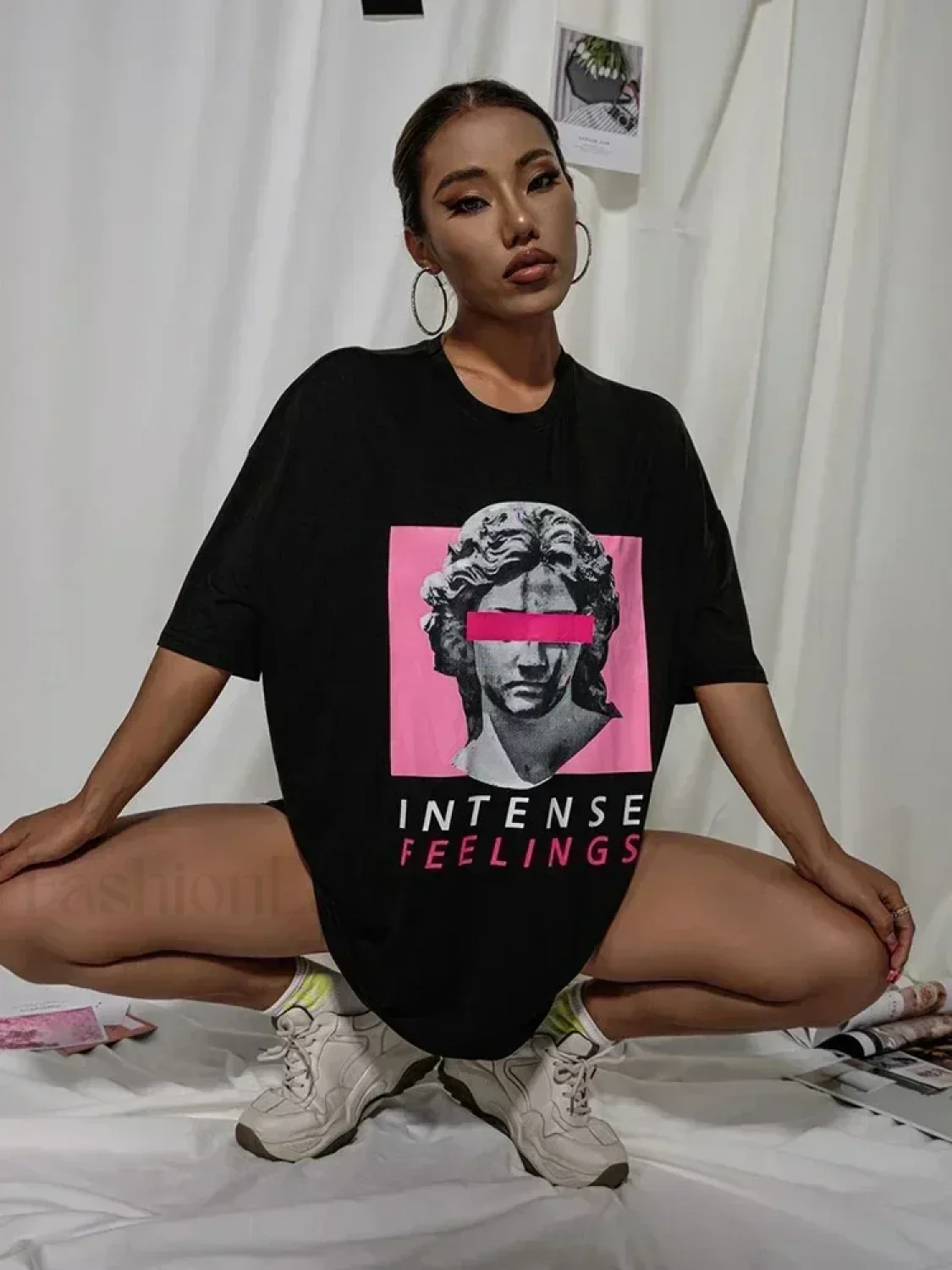 Intense Feelings Drop Shoulder T-Shirt - Image 12