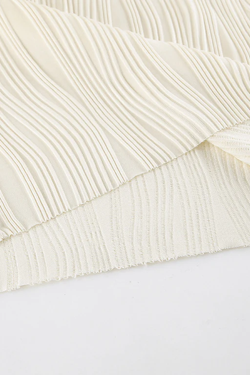 Knit One Shoulder Mermaid Bodycon Dress - Image 6
