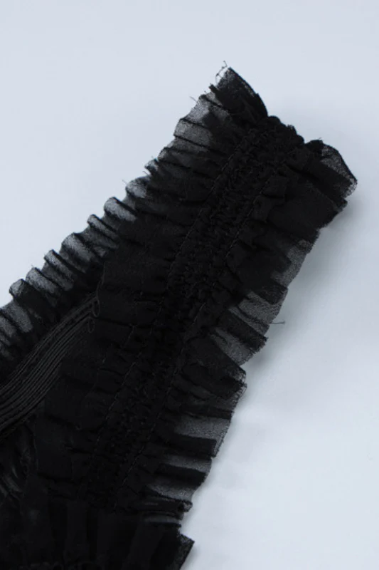 Lace Detail Bow Front Midi Dress - Image 8