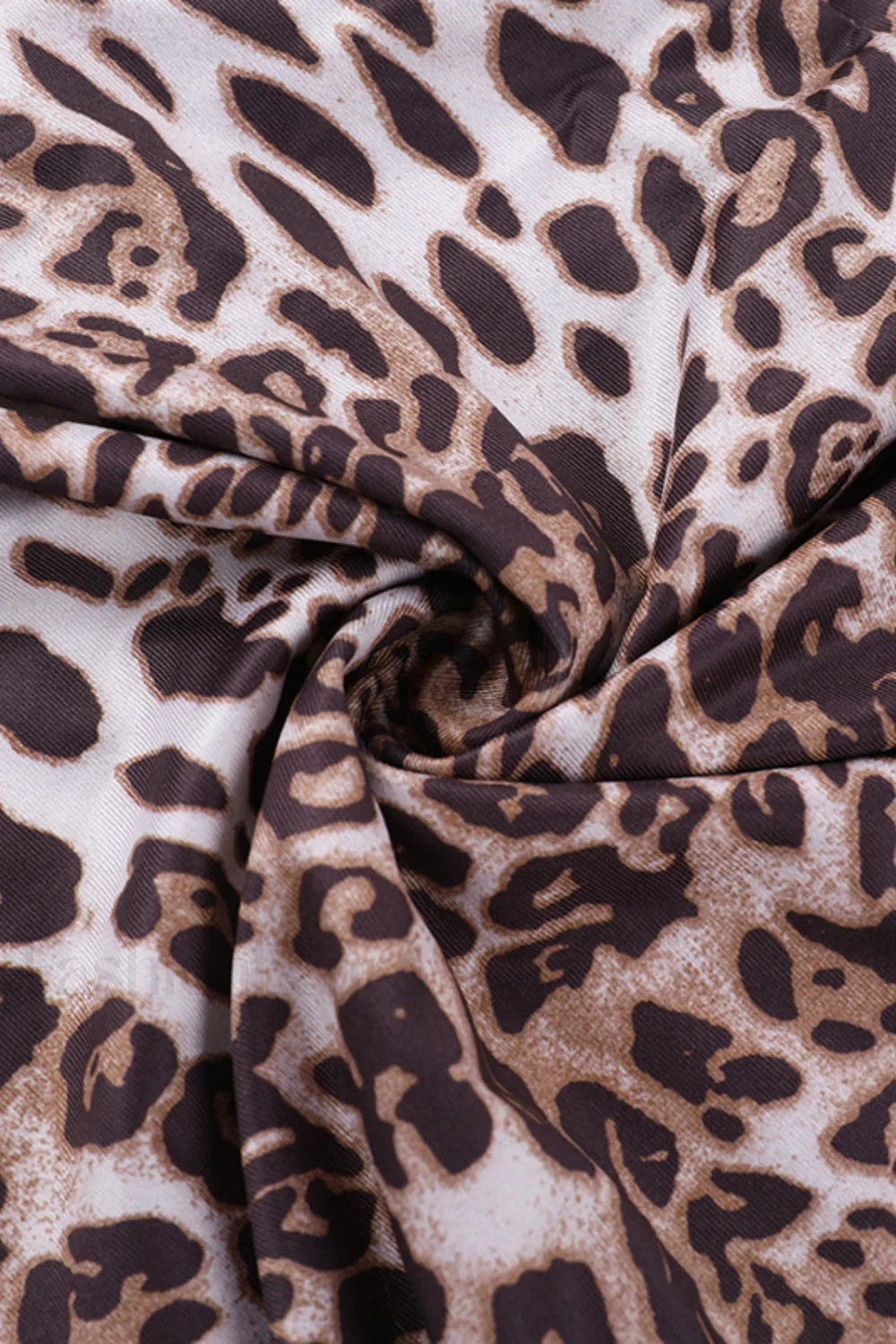 Lace Split Cami Leopard Print Maxi Dress - Image 7